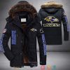 NFL Baltimore Ravens 3D Parka Jacket Fleece Coat Winter PJF1077