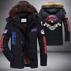 NFL Buffalo Bills Parka Jacket Fleece Coat Winter PJF1079