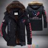 NFL Houston Texans 3D Parka Jacket Fleece Coat Winter PJF1127