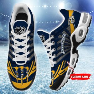 Nashville Predators NHL Personalized Air Max Plus TN Shoes  TN1561