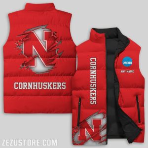 Nebraska Cornhuskers NCAA Sleeveless Down Jacket Sleeveless Vest