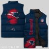 New England Patriots NFL Sleeveless Down Jacket Sleeveless Vest