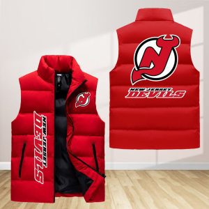New Jersey Devils Sleeveless Down Jacket Sleeveless Vest