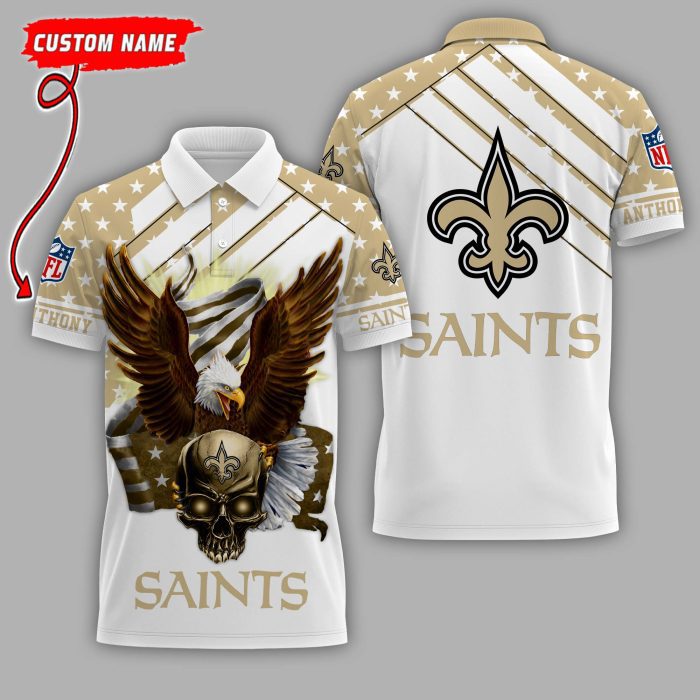 New Orleans Saints NFL Gifts For Fans Premium Polo Shirt PLS4814