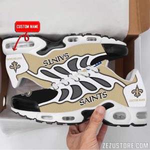 New Orleans Saints NFL Premium Air Max Plus TN Sport Shoes Personalized Name TN1441