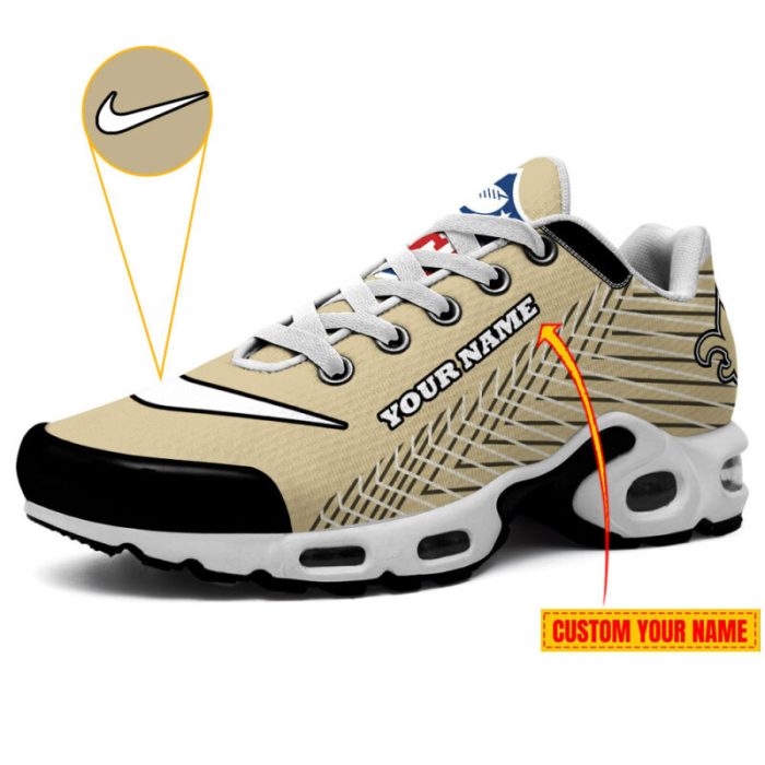 New Orleans Saints Personalized Air Max Plus TN Shoes Nike x NFL TN1660