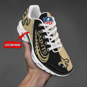 New Orleans Saints Personalized NFL Half Color Air Max Plus TN Shoes TN1313