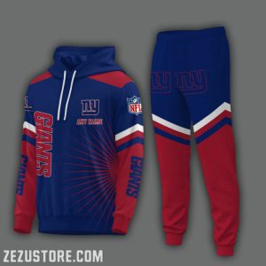 New York Giants NFL Premium Sport 3D Hoodie & Jogger Personalized Name CHJ1561
