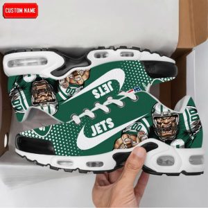 New York Jets NFL Premium Air Max Plus TN Sport Shoes Personalized Name TN1475