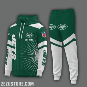 New York Jets NFL Premium Sport 3D Hoodie & Jogger Personalized Name CHJ1562