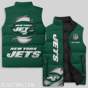 New York Jets NFL Sleeveless Down Jacket Sleeveless Vest