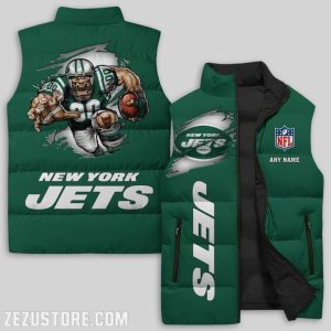 New York Jets NFL Sleeveless Down Jacket Sleeveless Vest