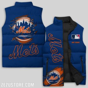 New York Mets MLB Sleeveless Down Jacket Sleeveless Vest