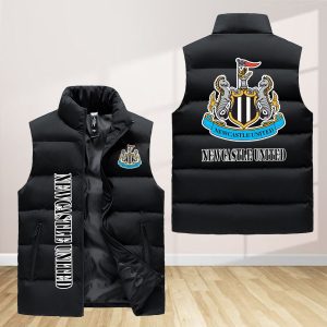 Newcastle United F.C Sleeveless Down Jacket Sleeveless Vest