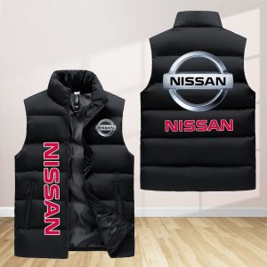 Nissan Sleeveless Down Jacket Sleeveless Vest