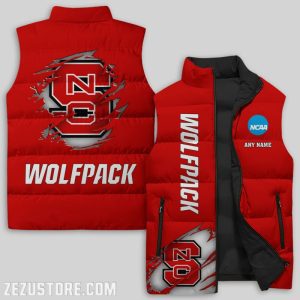 North Carolina State Wolfpack NCAA Sleeveless Down Jacket Sleeveless Vest