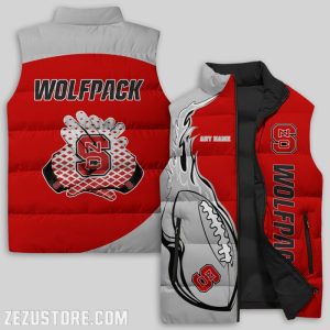 North Carolina State Wolfpack NCAA Sleeveless Down Jacket Sleeveless Vest