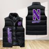 Northwestern Wildcats Football Sleeveless Down Jacket Sleeveless Vest