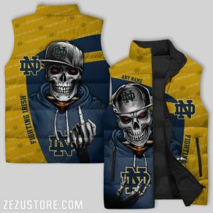 Notre Dame Fighting Irish NCAA Sleeveless Down Jacket Sleeveless Vest