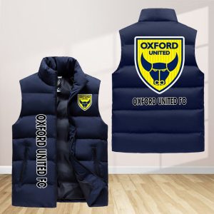 Oxford United F.C Sleeveless Down Jacket Sleeveless Vest