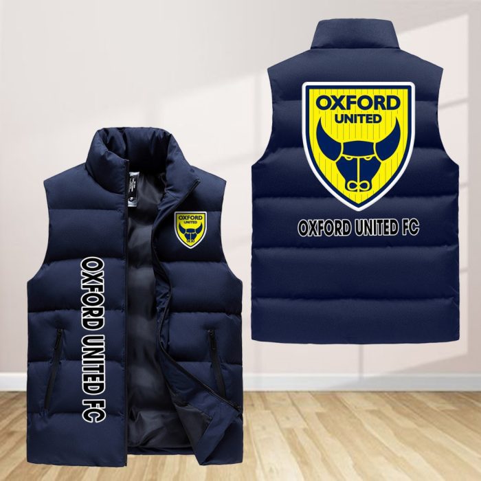 Oxford United F.C Sleeveless Down Jacket Sleeveless Vest