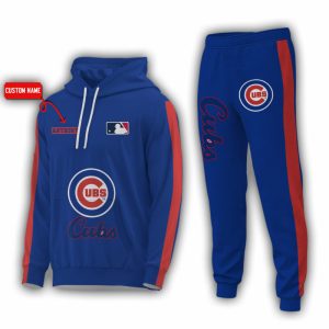 Personalized Name Chicago Cubs MLB Combo Sport 3D Hoodie - Zip Hoodie - Sweatshirt - Tshirt & Jogger