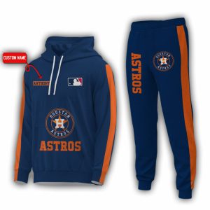 Personalized Name Houston Astros MLB Combo Sport 3D Hoodie - Zip Hoodie - Sweatshirt - Tshirt & Jogger