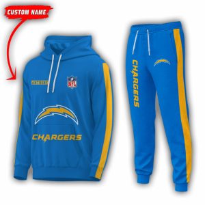 Personalized Name Los Angeles Chargers NFL Combo Sport 3D Hoodie - Zip Hoodie - Sweatshirt - Tshirt & Jogger