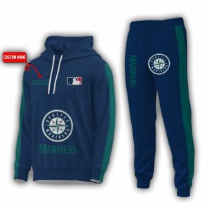 Personalized Name Seattle Mariners MLB Combo Sport 3D Hoodie - Zip Hoodie - Sweatshirt - Tshirt & Jogger