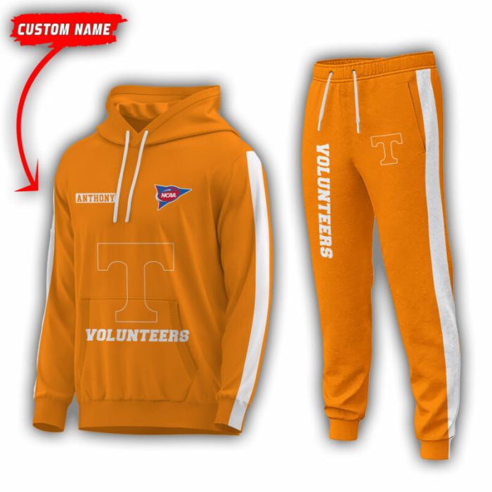 Personalized Name Tennessee Volunteers NCAA Combo Sport 3D Hoodie - Zip Hoodie - Sweatshirt - Tshirt & Jogger