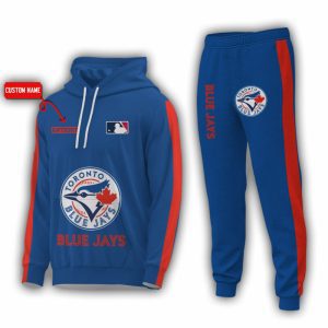 Personalized Name Toronto Blue Jays MLB Combo Sport 3D Hoodie - Zip Hoodie - Sweatshirt - Tshirt & Jogger