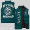 Philadelphia Eagles NFL Sleeveless Down Jacket Sleeveless Vest