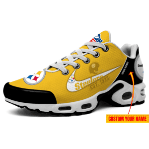 Pittsburgh Steelers NFL Personalized Premium Air Max Plus TN Sport Shoes TN1381