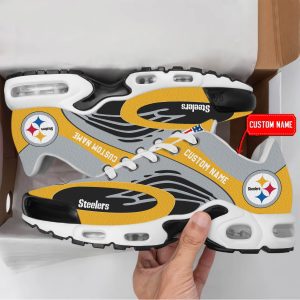 Pittsburgh Steelers NFL Premium Air Max Plus TN Sport Shoes Personalized Name TN1413