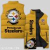 Pittsburgh Steelers NFL Sleeveless Down Jacket Sleeveless Vest