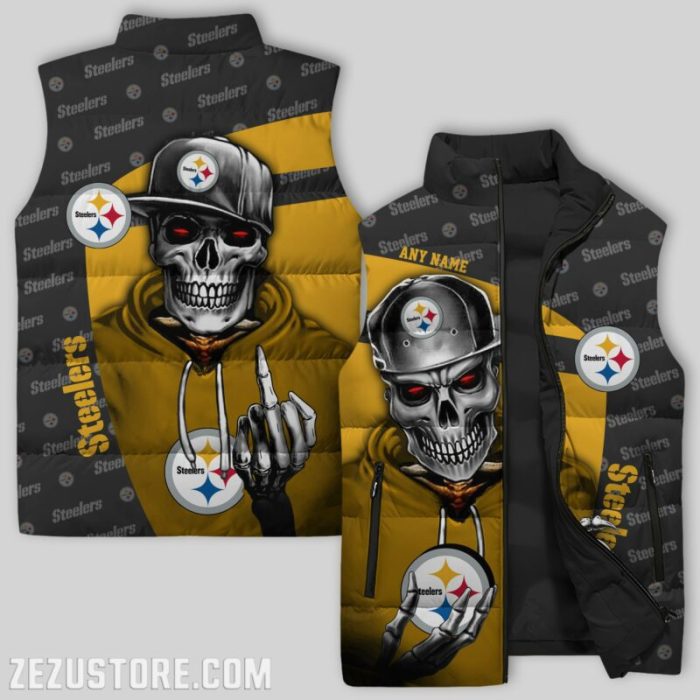 Pittsburgh Steelers Sleeveless Down Jacket Sleeveless Vest