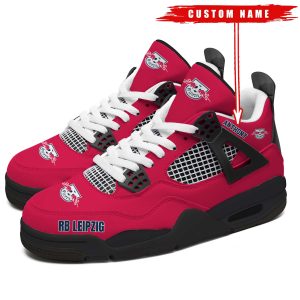 RB Leipzig Bundesliga Premium Sneaker Jordan 4 Personalized Name Shoes JD4703