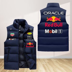 Red Bull Racing Sleeveless Down Jacket Sleeveless Vest