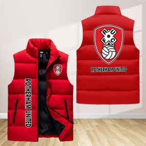 Rotherham United Sleeveless Down Jacket Sleeveless Vest