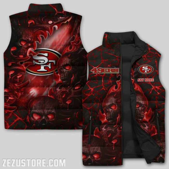 San Francisco 49ers NFL Sleeveless Down Jacket Sleeveless Vest