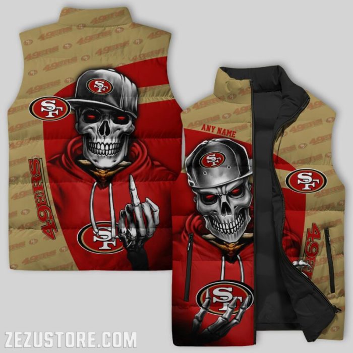 San Francisco 49ers NFL Sleeveless Down Jacket Sleeveless Vest