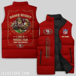 San Francisco 49ers NFL Sleeveless Down Jacket Sleeveless Vest