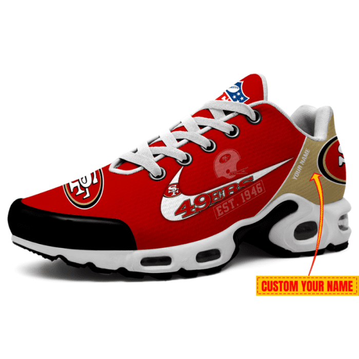 San Francisco Ers NFL Personalized Premium Air Max Plus TN Sport Shoes TN1382