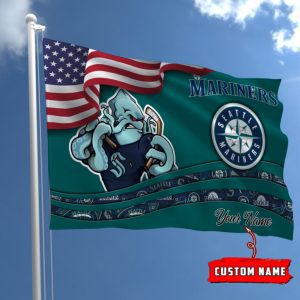 Seattle Mariners MLB Fly Flag Outdoor Flag FI339