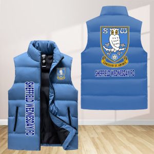 Sheffield Wednesday Sleeveless Down Jacket Sleeveless Vest