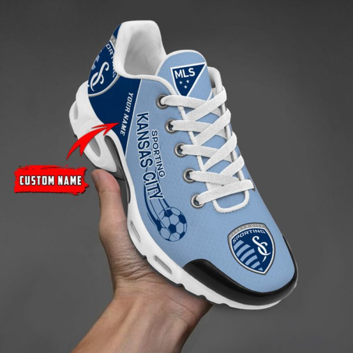 Sporting Kansas City Custom Name MLS Air Max Plus TN Shoes TN1126