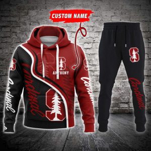 Stanford Cardinal NCAA Premium Sport 3D Hoodie & Jogger Personalized Name CHJ1146