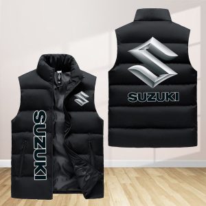 Suzuki Sleeveless Down Jacket Sleeveless Vest