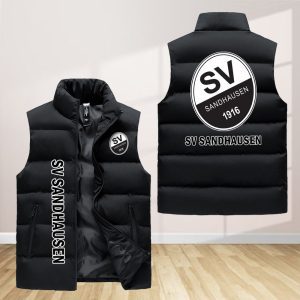 Sv Sandhausen Sleeveless Down Jacket Sleeveless Vest