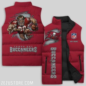 Tampa Bay Buccaneers NFL Sleeveless Down Jacket Sleeveless Vest